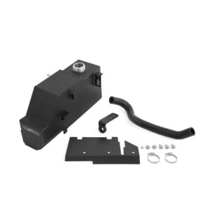 Mishimoto aluminum primary degas tank with sight glass for 2011-2019 Ford 6.7L Powerstroke F-250/F-350