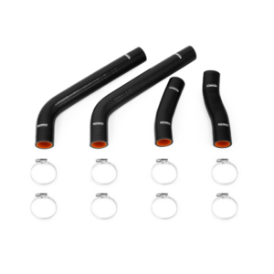 Mishimoto MMHOSE-SPY-00BK black silicone radiator hose kit for 2000-2005 Toyota MR2 Spyder
