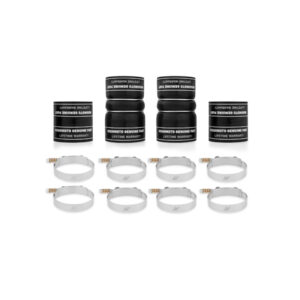Mishimoto MMBK-F2D-99BK black DuraCore silicone boot kit for 1999-2003 Ford 7.3L Powerstroke