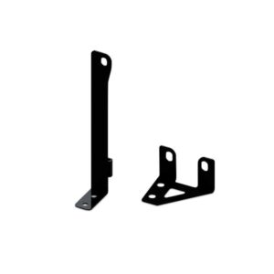 Mishimoto black anodized 19-row thermostatic oil cooler kit for 2015-2021 Subaru WRX FA20DIT