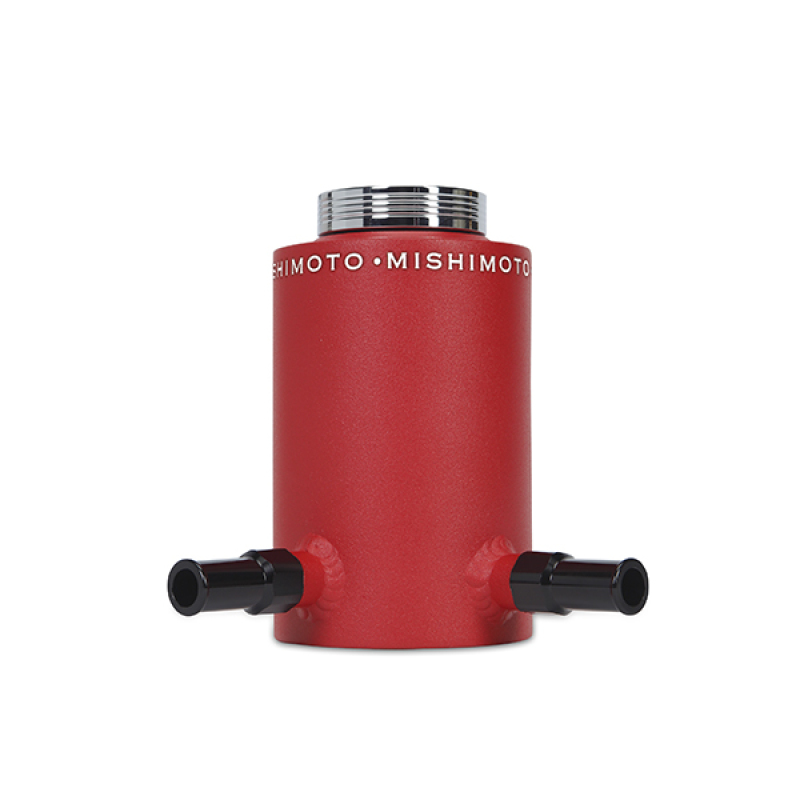 High-quality aluminum construction of Mishimoto power steering tank