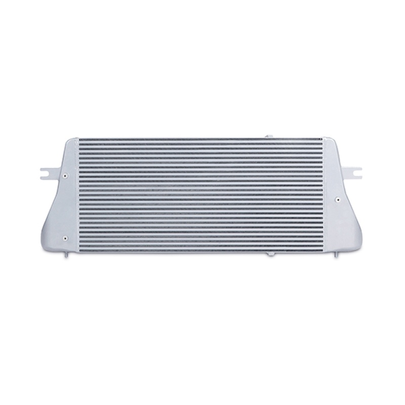 Mishimoto MMINT-RAM-94SL bar-and-plate intercooler for 1994-2002 Dodge 5.9L Cummins in Sleek Silver