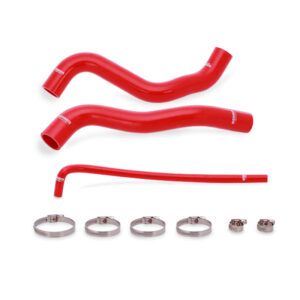 Mishimoto red silicone radiator hose kit MMHOSE-CSS-12RD for 2012-2015 Chevrolet Camaro SS