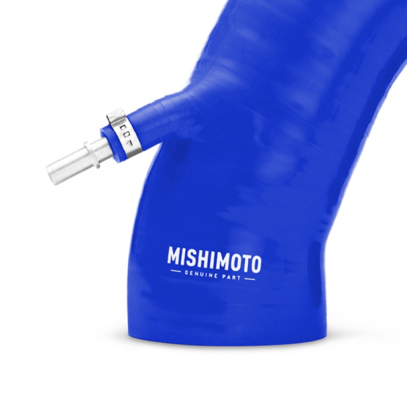 Close-up of smooth interior surface on Mishimoto Fiesta ST silicone induction hose