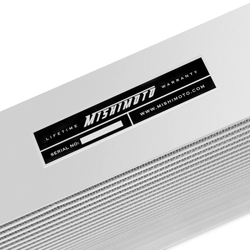 Silver core Mishimoto intercooler option for Dodge Ram 6.7L Cummins diesel trucks
