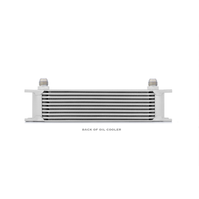 Mishimoto oil cooler kit box showing Mishimoto Lifetime Warranty inclusion
