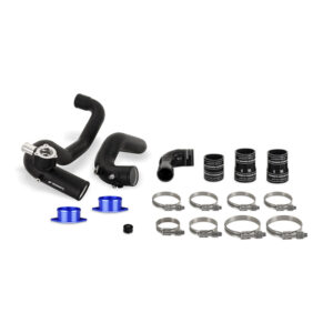 Mishimoto black powder-coated aluminum intercooler pipe kit for 2021-2024 Ford Bronco 2.3L EcoBoost