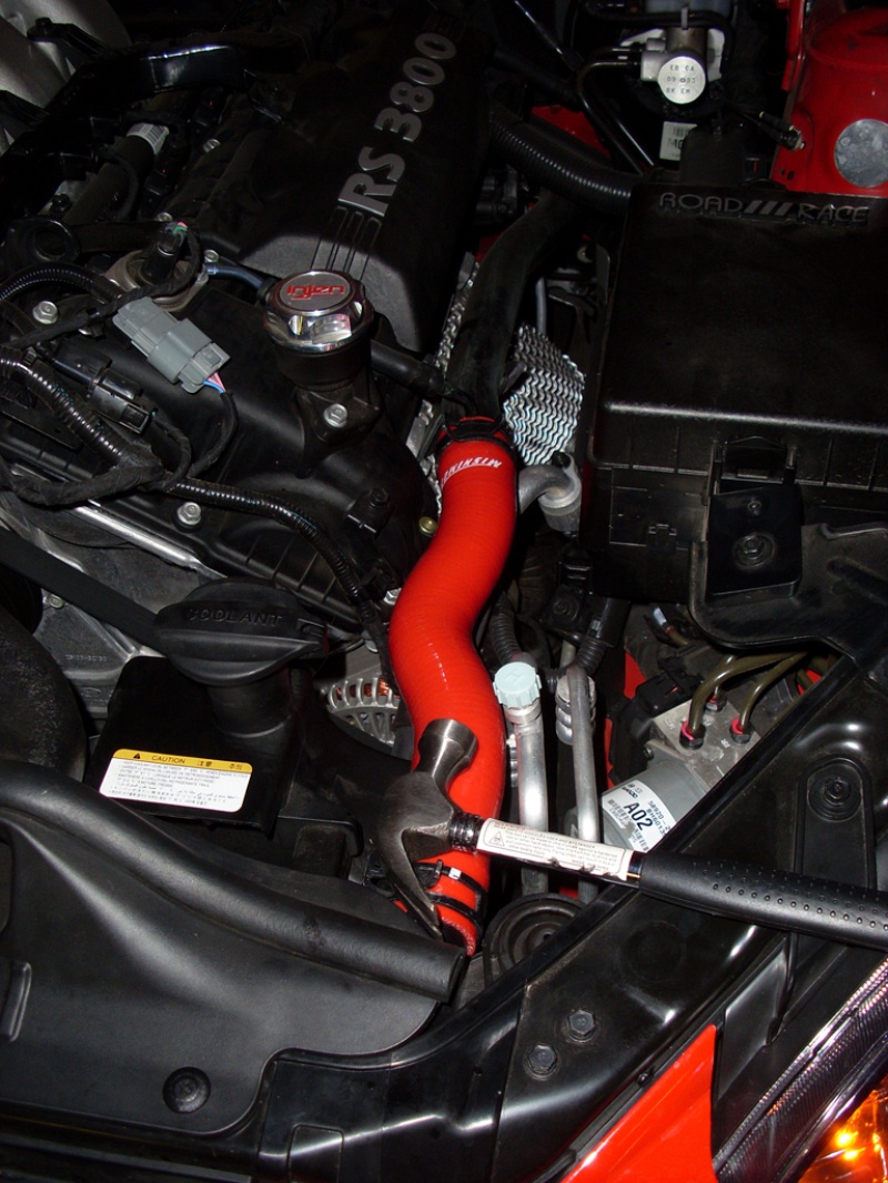 Mishimoto Silicone Radiator Hose Kit - Hyundai Genesis Coupe (Black) - Image 5