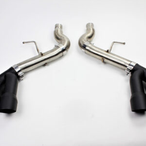 Mishimoto Race Axleback quad-tip exhaust with black tips for 2016-2020 Chevrolet Camaro SS
