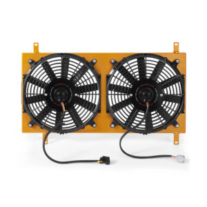Mishimoto Performance Aluminum Fan Shroud Kit in Gold for Mazda Miata 1990-1997