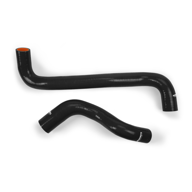 Upper and lower silicone radiator hoses included in the Mishimoto C5 Corvette cooling hose kit