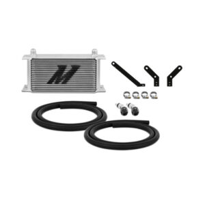 Mishimoto MMTC-WRX-15 silver transmission cooler for Subaru WRX CVT 2015-2021