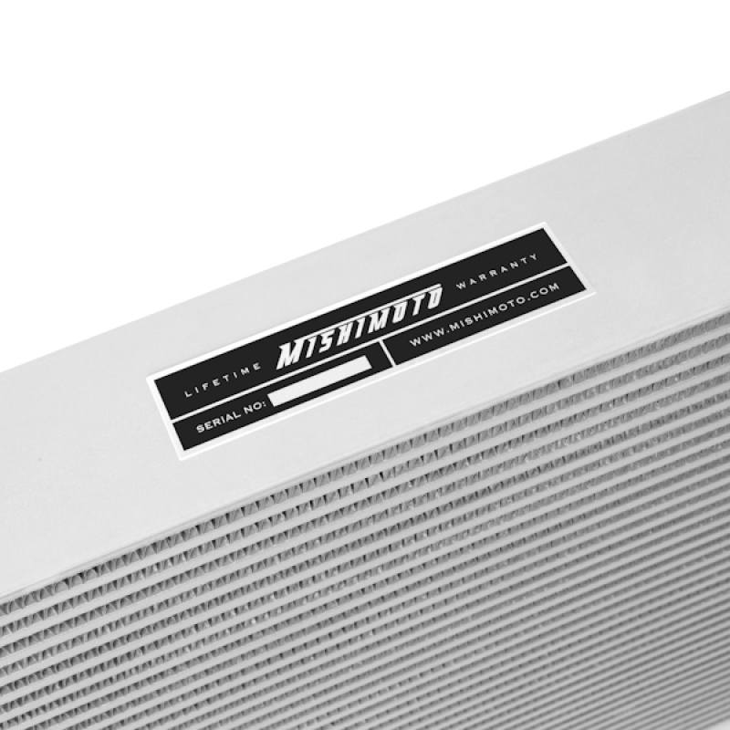 Mishimoto intercooler kit shown in Stealth Black finish option for Ford 6.4L Powerstroke