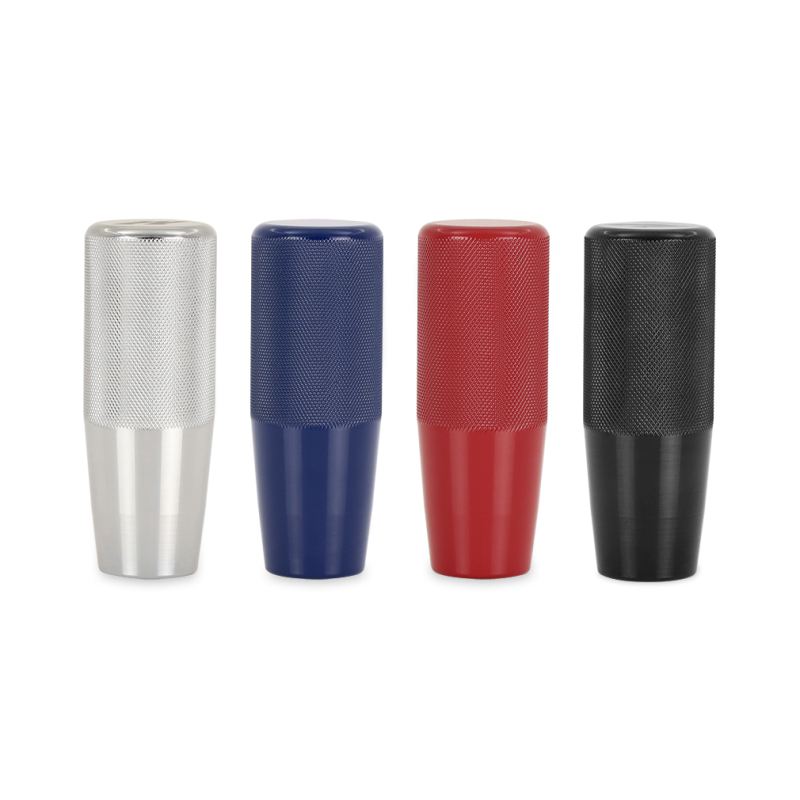 Mishimoto MMSK-XLK-BK shift knob on a gear shifter