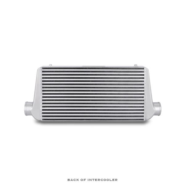 Mishimoto R-Line intercooler 4-in thick bar-and-plate core with 3-in inlet and outlet fittings