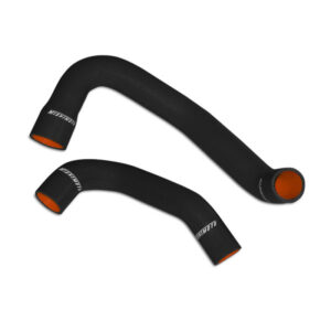Mishimoto MMHOSE-WR6-97BK black silicone radiator hose kit for 1997-2006 Jeep Wrangler 6-cylinder