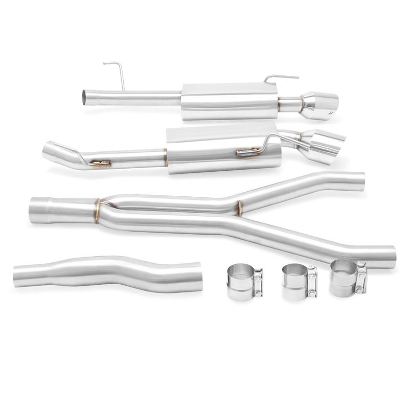 Full 304 stainless steel mandrel-bent piping of Mishimoto Mustang EcoBoost exhaust system