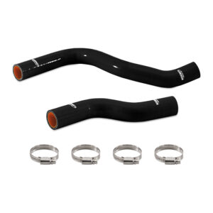 Mishimoto black silicone radiator hose kit for 2017-2021 Honda Civic Type R, part MMHOSE-CTR-17BK