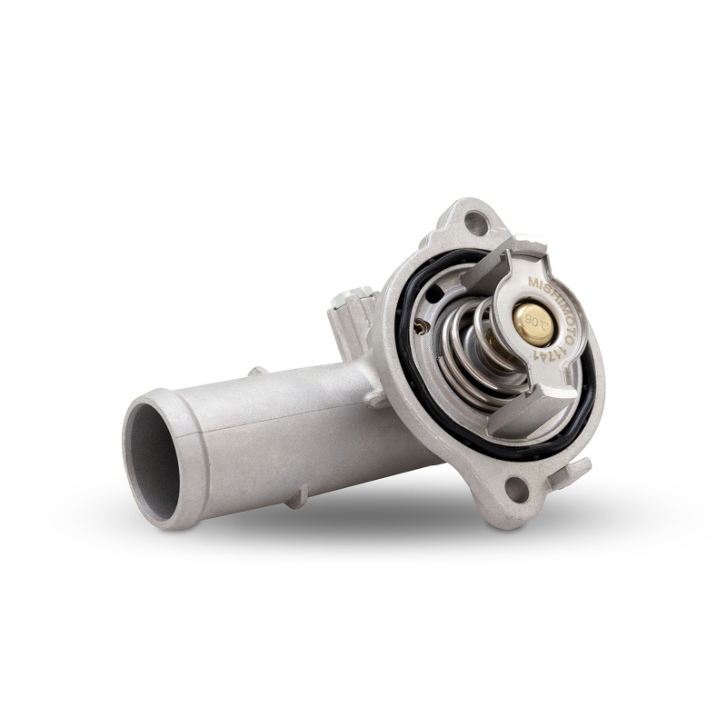 Close-up of Mishimoto thermostat designed for Wrangler JK 2012-2018