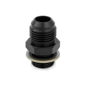 Mishimoto MMSPF-10ANBK Sandwich Plate Fitting M20 x -10AN Fabrication component