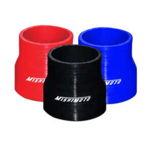 Mishimoto MMCP-2530BK black silicone 2.5in to 3in straight transition coupler