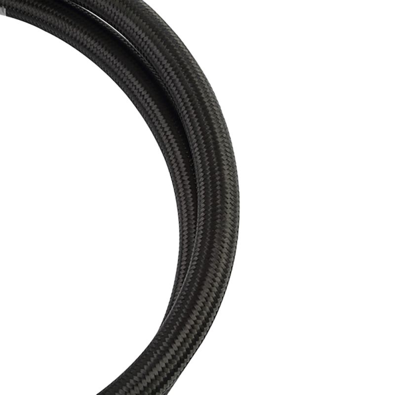Durable black nylon braided line for automotive radiator applications