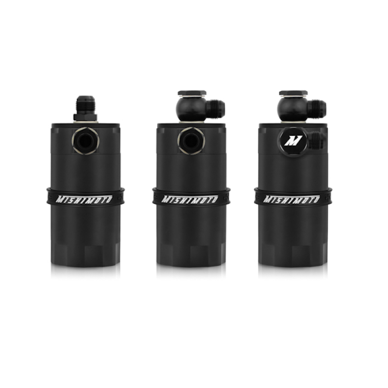 Mishimoto Baffled Oil Catch Can, Black – Universal Fit (MMBCC-UNI-BK) - Image 9