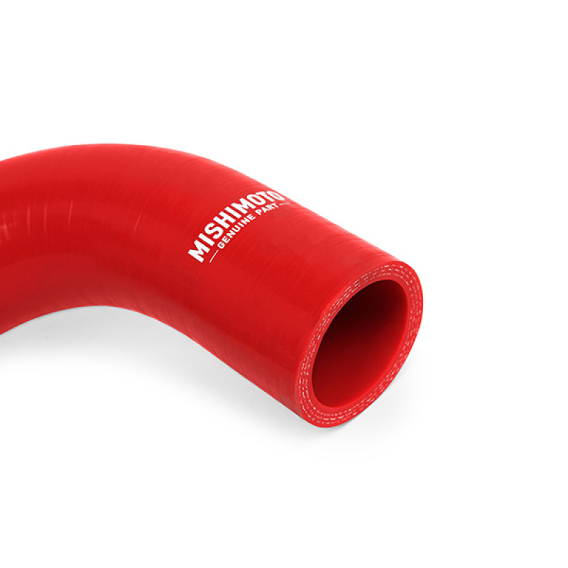 Mishimoto Cooling silicone hose kit installed in Ford F-150 Raptor engine bay