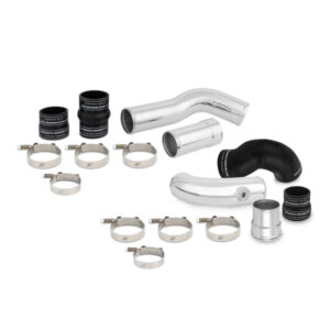 Mishimoto MMICP-F2D-11KBK polished aluminum intercooler pipe and boot kit for 6.7L Powerstroke