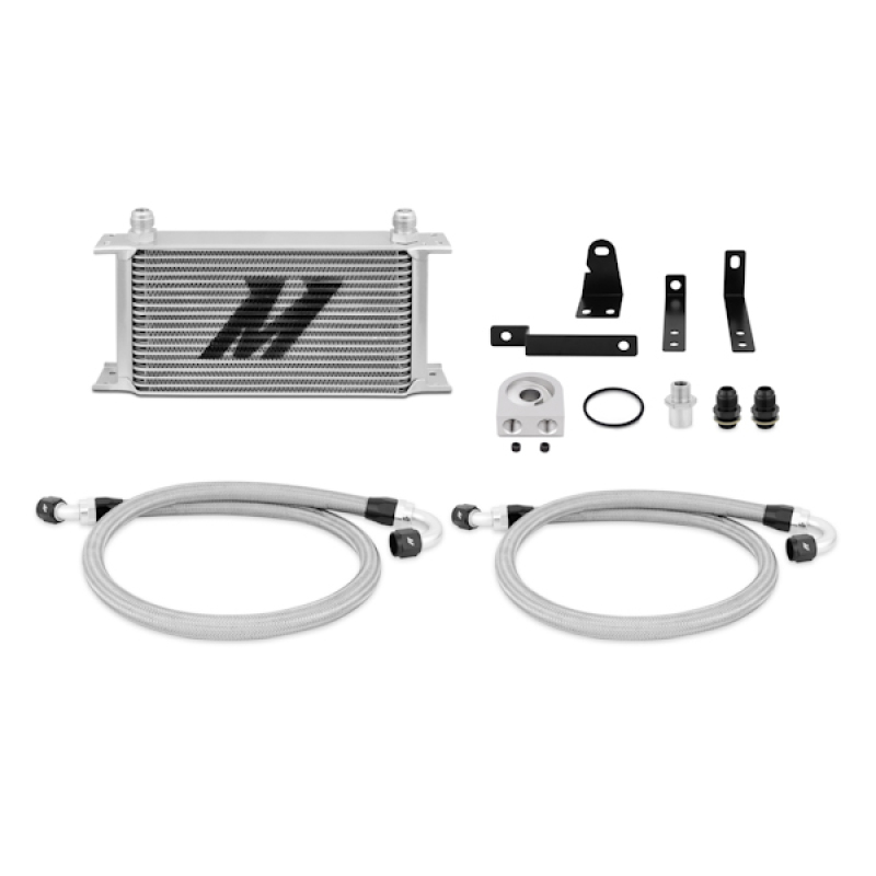 Mishimoto oil cooler kit stainless steel braided lines with -10AN fittings for Honda S2000