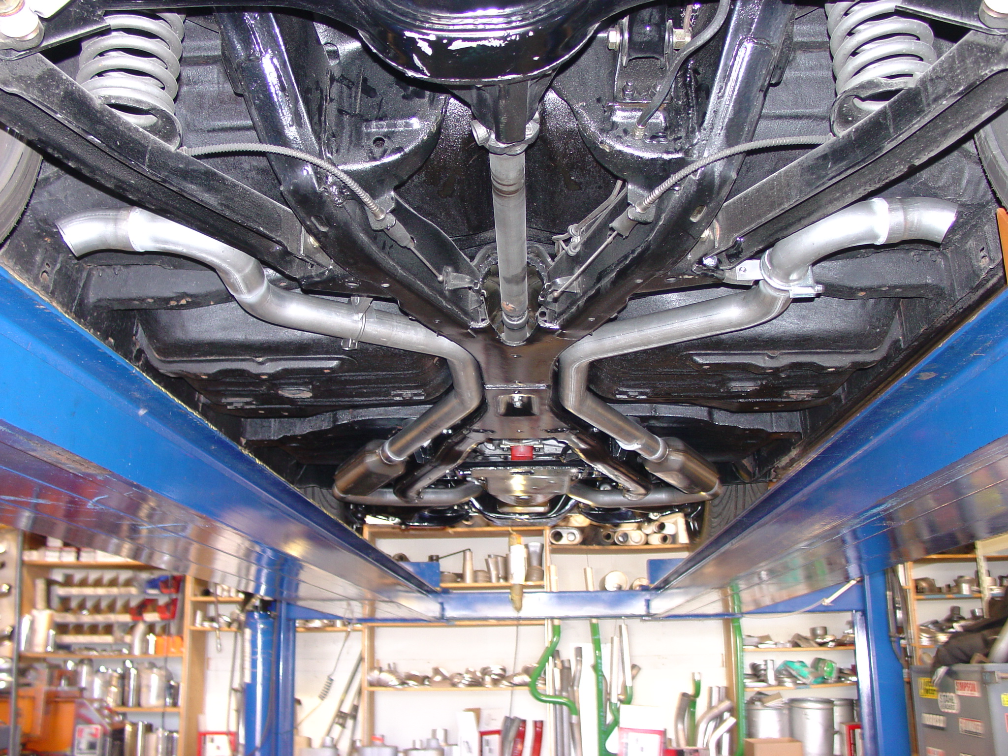 Flowmaster Crossmember-Back Exhaust System