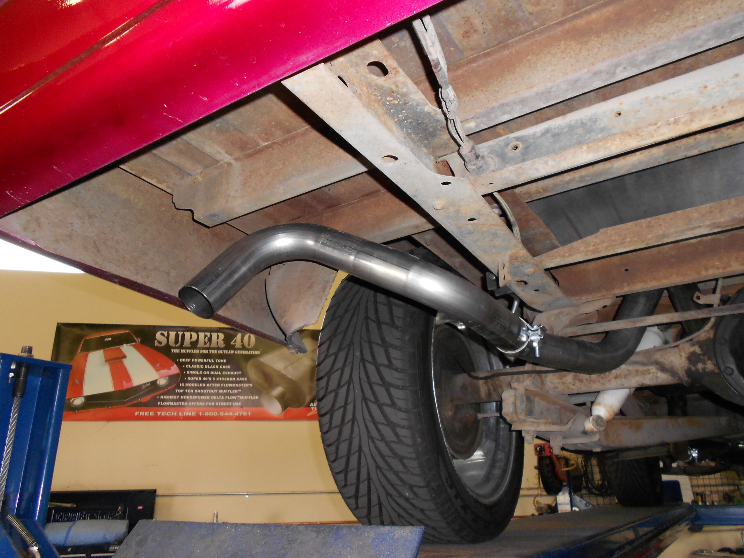 Flowmaster American Thunder Crossmember-Back Exhaust System - Image 5