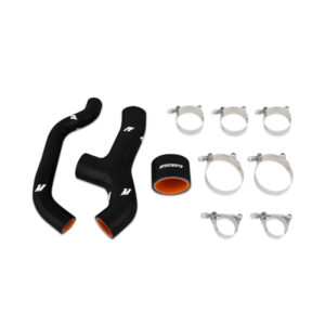 Mishimoto black silicone intercooler hose kit MMHOSE-SUB-INT6BK for Subaru WRX and Forester XT