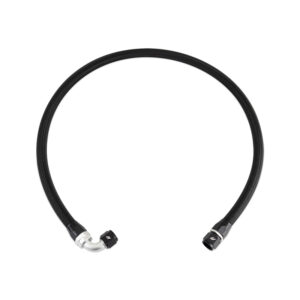 Mishimoto -10AN braided line, 3 ft black nylon with fittings