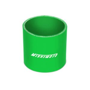 Mishimoto MMCP-25SGN 2.5in green silicone straight coupler for air intake systems