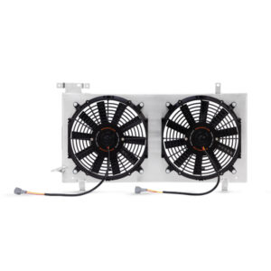 Mishimoto MMFS-STI-08P brushed aluminum fan shroud kit for Subaru WRX and STI