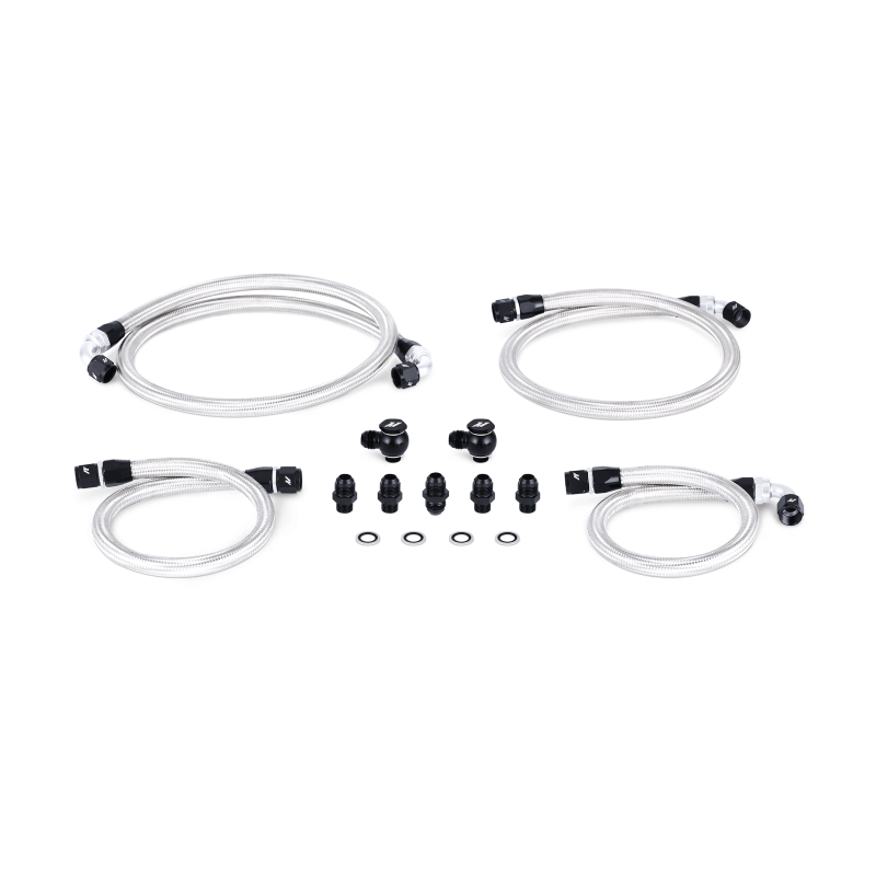 Mishimoto MMSBH-RX8-04K Oil Cooler Line Kit for Mazda RX-8