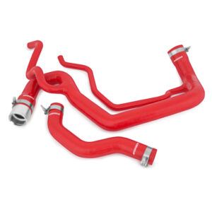 Mishimoto MMHOSE-CHV-06DRD red silicone coolant hose kit for 6.6L Duramax trucks