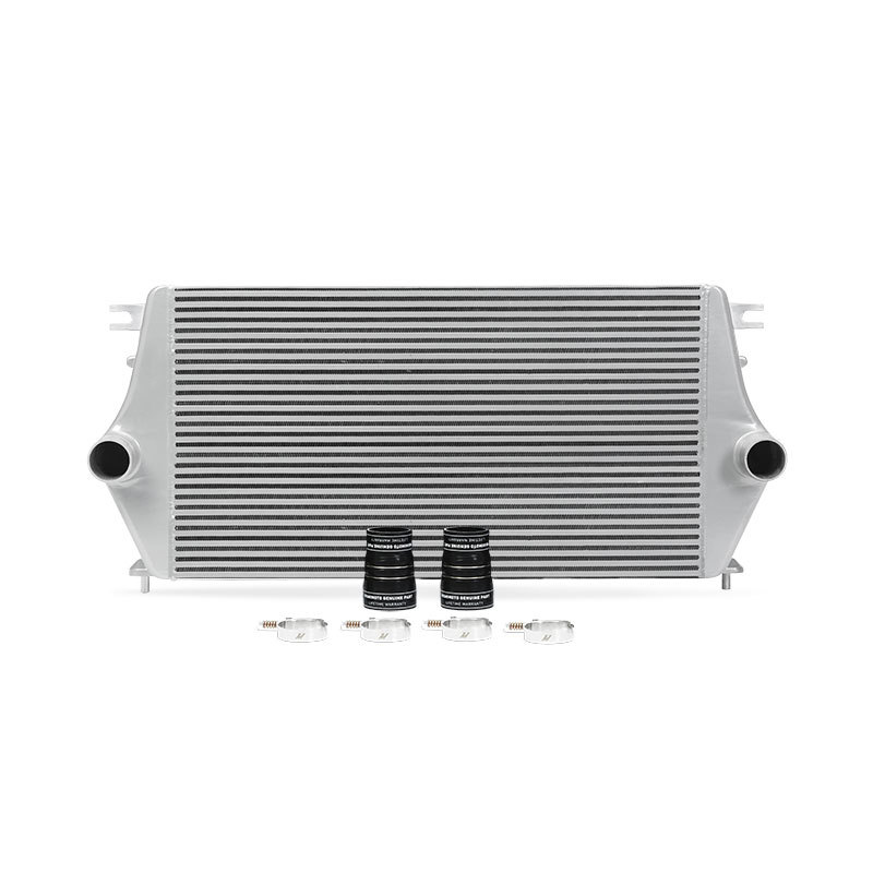 Mishimoto MMINT-XD-16SL forced induction intercooler for 2016-2019 Nissan Titan XD 5.0 Cummins
