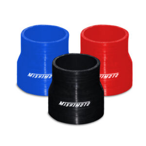 Mishimoto MMCP-25275BK black silicone transition coupler for air intake systems, 2.5in to 2.75in