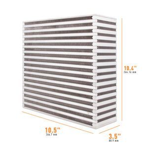 Mishimoto MMUIC-21 Universal Air-to-Air Race Intercooler Core for forced induction builds