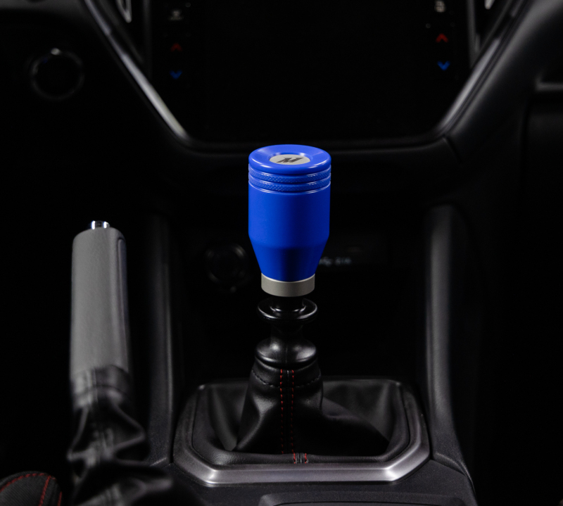Mishimoto Weighted Shift Knob for Subaru WRX 2022+ - World Rally Blue - Image 7