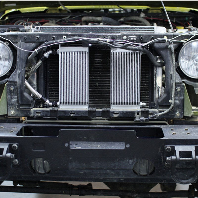 Mishimoto MMTC-WRA-07BK Transmission Cooler for Jeep Wrangler JK - Image 11