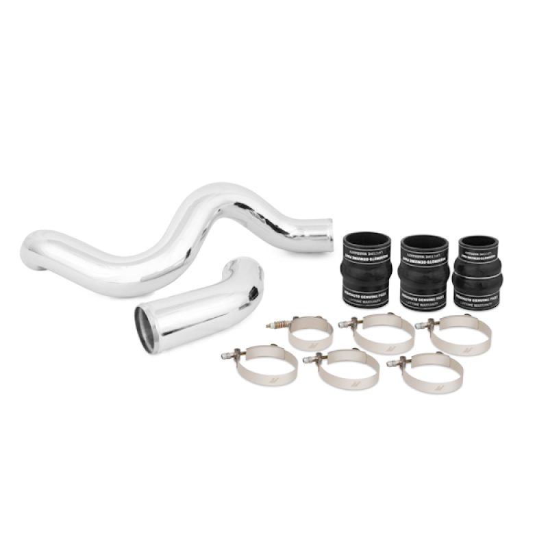 3in mandrel-bent aluminum intercooler pipe from Mishimoto forced induction kit