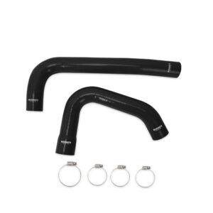 Mishimoto MMHOSE-RAM-15BK black silicone coolant hose kit for 2015-2018 Ram 6.7L Cummins trucks