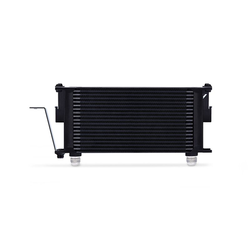 Mishimoto 19-row oil cooler installed at front of 2014-2016 Ford Fiesta ST for airflow