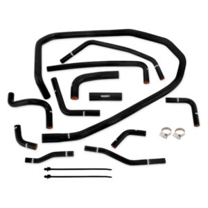 Mishimoto silicone Ancillary Hose Kit MMHOSE-WRX-15ANCBK for 2015-2021 Subaru WRX shown in black