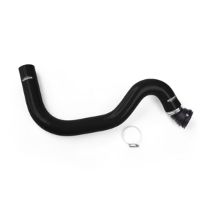 Mishimoto black silicone upper radiator hose kit for 2015-2023 Ford Mustang GT