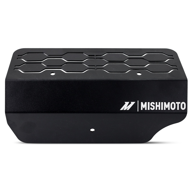 Mishimoto MMUH-WRX-22PBK Black Aluminum Alternator Cover for Subaru WRX
