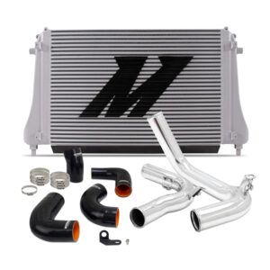 Mishimoto MMINT-MK8-22KP polished aluminum performance intercooler for VW GTI MK8